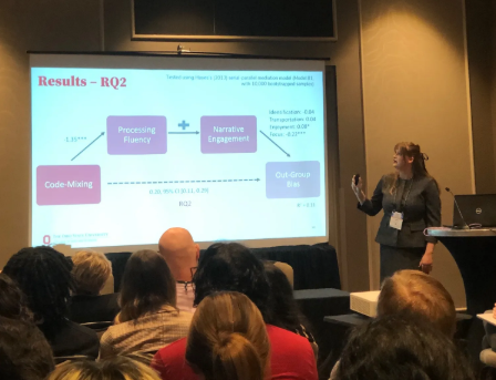 Top Paper in Social Cognition at NCA